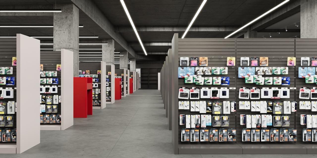 tigo mobile accessories megastore aisle
